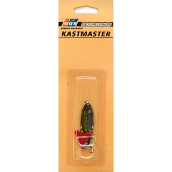 Блесна для рыбалки, колеблющаяся, EOS Kastmaster W150019, вес 7г, цвет GS551003